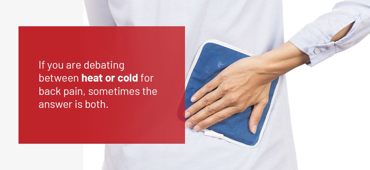 Is Heat or Ice Better for Getting Rid of Lower Back Pain and