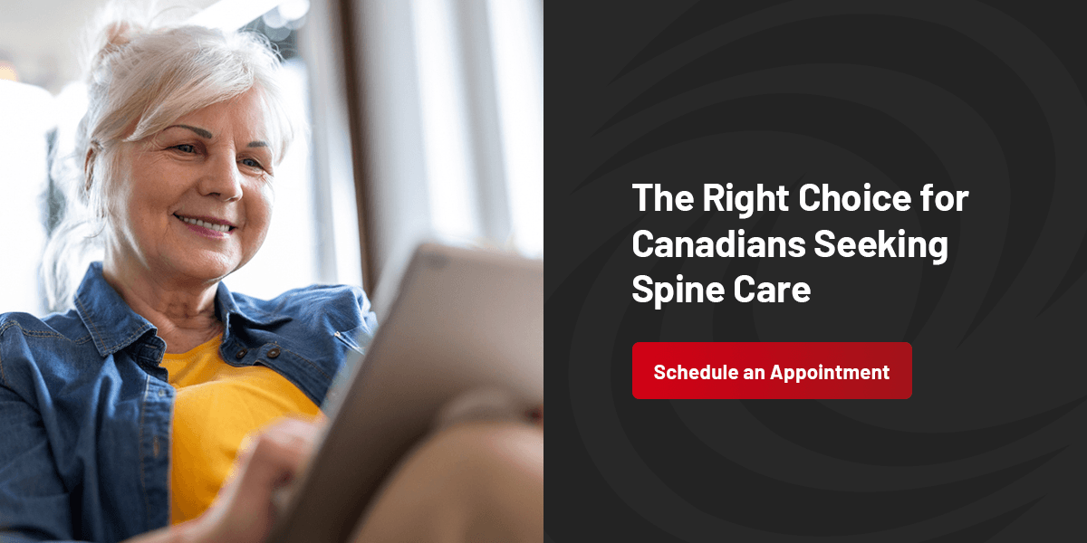 The Right Choice for Canadians Seeking Spine Care